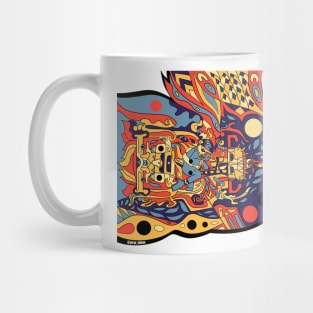 The mayan astronaut ecopop Mug